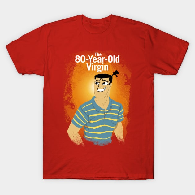 The 80-Year-Old Virgin T-Shirt by joshthecartoonguy
